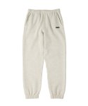 画像1: AKTR LOGO SWEAT PANTS OATMEAL 225-025020 OM AKTR アクター Pants パンツ ウエア 秋冬物 【MEN'S】 (1)