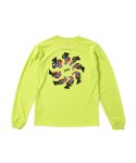 画像1: KIDS TORSION NICK L/S SPORTS TEE L-GREEN 225-037005 LGR GS AKTR アクター ロング　Tシャツ ウエア 秋冬物 【BOY'S】 キッズ アパレル (1)