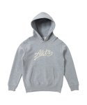 画像1: KIDS SCRIPT LOGO SWEAT PULLOVER HOODIE GRAY 225-039010 GY GS AKTR アクター パーカー アウトウエア ウエア 秋冬物 【BOY'S】 キッズ アパレル (1)