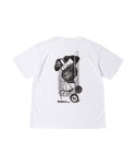 画像1: FREEDOM GRAPHIC LOOSE FIT T/C TEE WHITE 225-029005 WH AKTR アクター Tシャツ ウエア  【MEN'S】 (1)