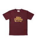 画像1: KIDS FREEDOM LOGO SPORTS TEE BURGUNDY 225-034005 BD GS AKTR アクター Tシャツ ウエア  【BOY'S】 キッズ アパレル (1)
