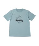 画像1: KIDS EMBLEM LOGO SPORTS TEE BLUE 225-035005 BL GS AKTR アクター Tシャツ ウエア  【BOY'S】 キッズ アパレル (1)