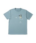 画像1: FREE MOTION SPORTS TEE BLUE 225-001005 BL AKTR アクター Tシャツ ウエア  【MEN'S】 (1)