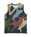 画像1: FREE MOTION SLEEVELESS SP SHIRTS D-NAVY 225-002001 DNV AKTR アクター Tシャツ ウエア  【MEN'S】 (1)