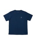 画像1: TRILINE LOOSE FIT T/C TEE NAVY 225-004005 NV AKTR アクター Tシャツ ウエア  【MEN'S】 (1)