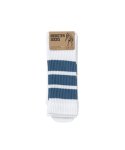 画像1: MONSTER SOCKS WHITExBLUE 225-006021 WHxBL AKTR アクター ソックス (1)