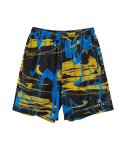 画像1: WILD-CARD 5.5-INCH SHRT WD PNTS BLACK 225-015002 BK AKTR アクター Shorts ショーツ バスパン ウエア  【MEN'S】 (1)