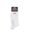 画像1: AKTR LOGO NEO FUTURE SOCKS WHITE 225-016021 WH CREWソックス AKTR アクター ソックス (1)