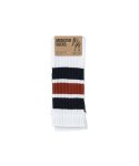 画像1: MONSTER SOCKS WHITExNAVY 225-033021 WHxNV AKTR アクター ソックス (1)
