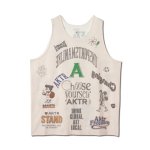 画像1: MEMORIAL TANK ECRU 126-001001 ECRU AKTR アクター ノースリーブ タンクトップ ウエア  【MEN'S】 (1)
