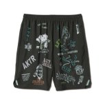 画像1: MEMORIAL  5.5-INCH SHRT WD PNTS CHARCOAL GRAY 126-002002 GY AKTR アクター Shorts ショーツ バスパン ウエア  【MEN'S】 (1)
