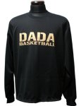 画像1: DADA Big Logo Long Tee Blk/Gld DA10-004 BLK DADA ダダ ダダ　ビッグ　ロゴ　ロング　 Tシャツ ウエア 秋冬物 【MEN'S】 (1)