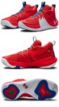 画像2: Embiid One Versa Red/Versa Red/Halo Grey 3023086-603 UnderArmour アンダーアーマー シューズ   【海外取寄】 (2)