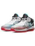 画像2: Lebron 8 V/2 Low "Miami Nights" Wht/Solar  Red/Glass Blu/Wht DJ4436-100 Nike ナイキ シューズ  レブロン ジェームス 【海外取寄】 (2)