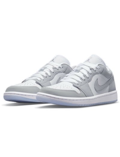 画像1: Wmns Air Jordan 1 Low Wht/W.Gry DC0774-105 Jordan ジョーダン シューズ   【海外取寄】【WOMEN'S】