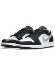 画像2: Air Jordan 1 Low Blk/Wht/M.Gry 553558-040 Jordan ジョーダン シューズ   【海外取寄】 (2)