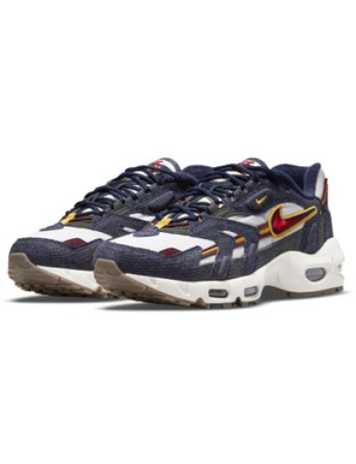 画像1: Air Max 96 II QS Blackened Blu/Gym Red/U.Gold DJ6742-400 Nike ナイキ シューズ   【海外取寄】