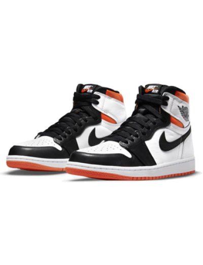 画像1: Air Jordan 1 High Retro OG "Electro Orange" Wht/Electro Orange/Blk 555088-180 Jordan ジョーダン シューズ   【海外取寄】