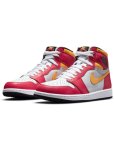 画像2: Air Jordan 1 Retro High OG  Light Fusion Red/Wht/Laser Org/Blk 555088-603 Jordan ジョーダン シューズ   【海外取寄】 (2)