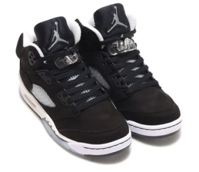 画像1: Air Jordan 5 Retro GS "Oreo" Blk/Wht 440888-011 Jordan ジョーダン シューズ   【海外取寄】【GS】キッズ