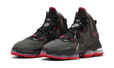 画像1: Lebron 19 'Bread'  Blk/Red DC9340-001 Nike ナイキ シューズ  レブロン ジェームス 【海外取寄】