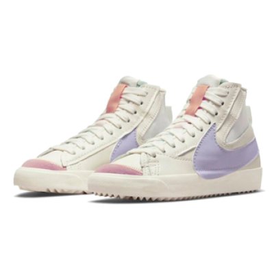 画像1: Blazer Mid '77 JUMBO　"Glaze Powder" Wht/Purple DO8909-167 Nike ナイキ シューズ   【海外取寄】