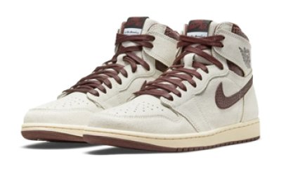 画像1: Air Jordan 1 High Retro OG SP Blk/Wht/Burgundy DO7097-100 Jordan ジョーダン シューズ   【海外取寄】