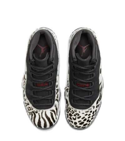 画像1: Wmns Air jordan 11 Retro Animal Animal Blk/Red AR0715-010 Jordan ジョーダン シューズ   【海外取寄】【WOMEN'S】