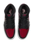 画像2: Air Jordan 1 Retro Hi OG Patent　Bred Blk/Red 555088-063 Jordan ジョーダン シューズ  【海外限定】 (2)