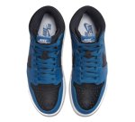 画像2: Air Jordan 1 High Retro OG Dark Marina Blu/Blk 555088-404 Jordan ジョーダン シューズ   【海外取寄】 (2)