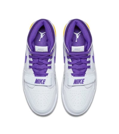 画像1: Air Jordan Legacy 312  Lackers Wht/Purp/Yel AV3922-157 Jordan ジョーダン シューズ   【海外取寄】