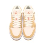 画像2: Wmns Air Jordan 1 Low SE BEIGE/ORANGE DH7820-700 Jordan ジョーダン シューズ   【海外取寄】【WOMEN'S】 (2)