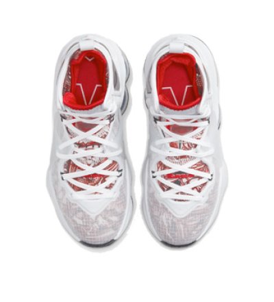 画像1: Lebron 19 GS Sketch Wht/Blk/Red DD0418-101 Nike ナイキ シューズ  レブロン ジェームス 【海外取寄】【GS】キッズ