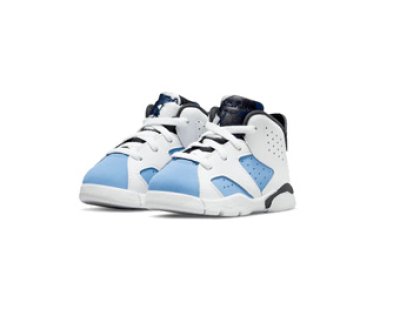 画像1: Air Jordan 6 Retro UNC TD U.Blu/Wht DV3606-410 Jordan ジョーダン ユニバーシティーブルー シューズ   【海外取寄】【TD】