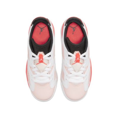 画像1: Air Jordan 6 Retro Low BG "Infrared23" Wht/Infrared 23 768878-102 Jordan ジョーダン ローカット　インフラ シューズ   【海外取寄】【GS】キッズ