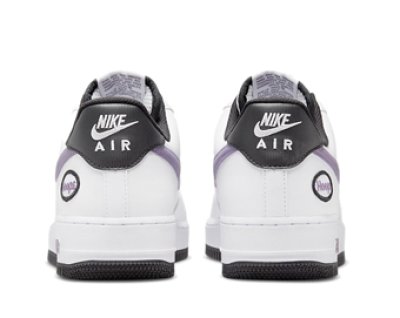 画像1: Air Force 1 Low '07 LV8 Hoops White/Canyon Purple DH7440-100 Nike ナイキ シューズ   【海外取寄】