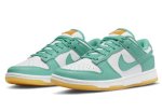 画像2: Wmns Dunk Low　 Wht/Turquoise DV2190-100 Nike ナイキ ターコイズ シューズ   【海外取寄】【WOMEN'S】 (2)