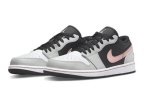 画像2: Air Jordan 1 Low  Black/Gray/Pink 553558-062 Jordan ジョーダン シューズ   【海外取寄】 (2)