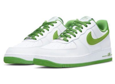 画像1: AIR FORCE 1 '07  White/Green DH7561-105 Nike ナイキ シューズ   【海外取寄】