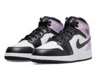 画像2: Air Jordan 1 Mid SE GS Black/White/Coral  DM6216-001 Jordan ジョーダン シューズ   【海外取寄】【GS】キッズ (2)