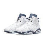 画像2: Air Jordan 6 Retro GS White/Mid night Navy 384665-141 Jordan ジョーダン ミッドナイト　ネイビー シューズ   【海外取寄】【GS】キッズ (2)