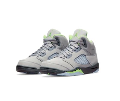 画像1: Air Jordan 5 Retro Green Bean PS Green/Gray/Silver DQ3735-003 Jordan ジョーダン シューズ   【海外取寄】【PS】