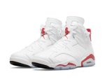 画像2: Air Jordan 6 Retro Oreo White/U.Red CT8529-162 Jordan ジョーダン シューズ   【海外取寄】 (2)