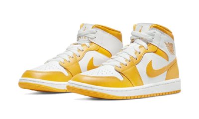 画像1: Wmns Air Jordan 1 Mid SE Lemon BQ6472-117 Jordan ジョーダン シューズ   【海外取寄】【WOMEN'S】