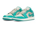 画像2: Wmns Air Jordan 1 Low Tropical Teal DC0774-131 Jordan ジョーダン シューズ   【海外取寄】【WOMEN'S】 (2)