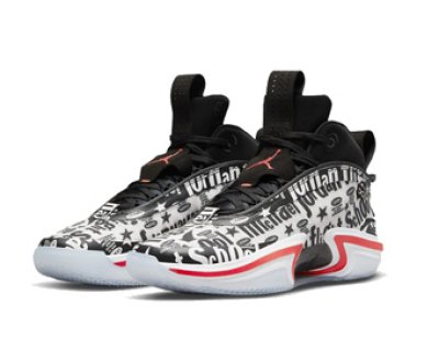 画像1: Air Jordan 36 FS PF   BLACK/WHITE/INFRARED DN4198-001 Jordan ジョーダン フライトスクール シューズ   【海外取寄】