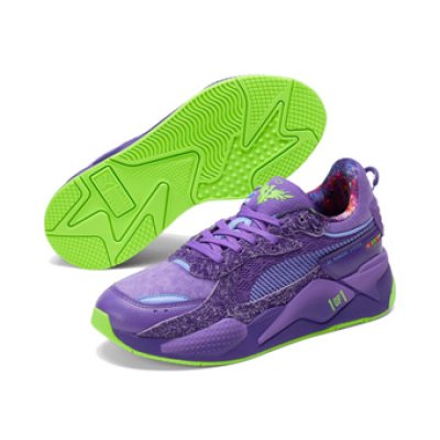 画像1: RS-X Galaxy PURPLE/Violet/Green 387764-01 Puma プーマ ラメロボール シューズ   【海外取寄】