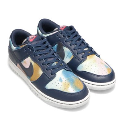 画像1: Dunk Low Retro PRM Graffiti Navy/Yelow DM0108-400 Nike ナイキ グラフィティー シューズ   【海外取寄】