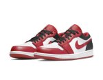 画像2: Air Jordan 1 Low Bulls White/Black/Red 553558-163 Jordan ジョーダン シューズ   【海外取寄】 (2)