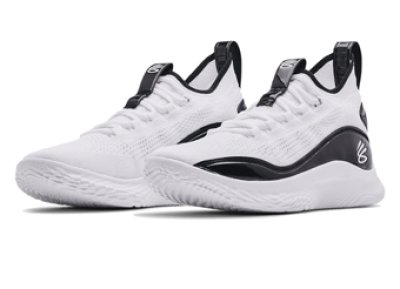 画像1: Curry 8 Team Unisex White/Black 3024785-111 UnderArmour アンダーアーマー シューズ  ステフォン カリー 【海外取寄】